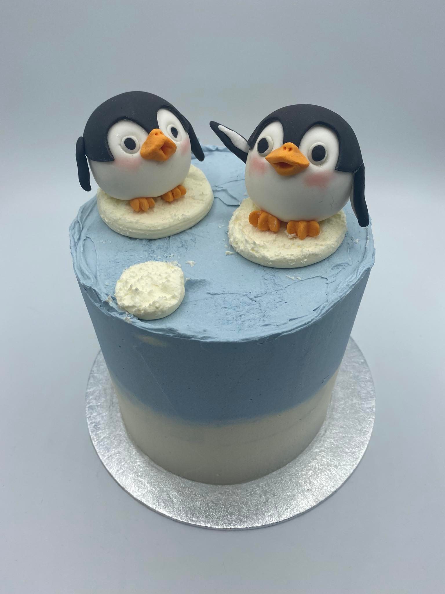 Pinguïn taart
